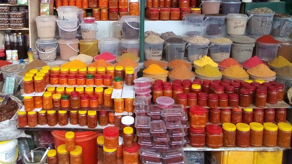 spices from Mombasa market