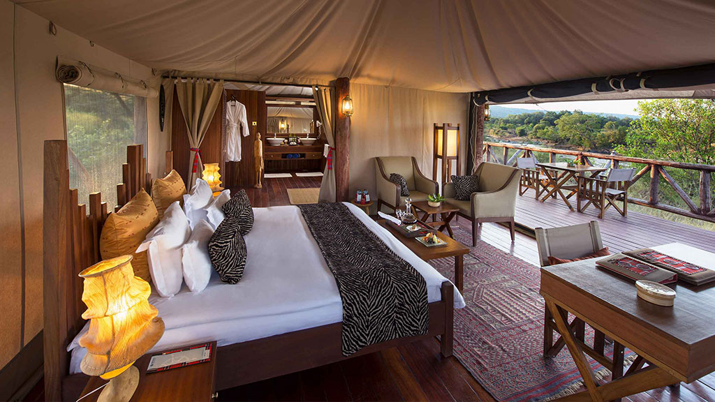 Neptune Mara Tent River Mara room