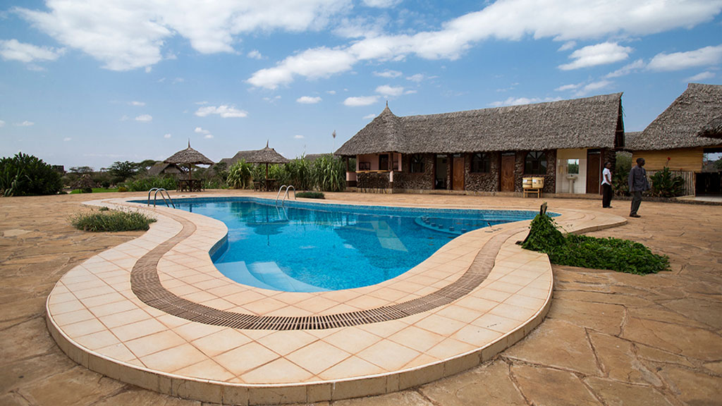 Amboseli AA Lodge pool