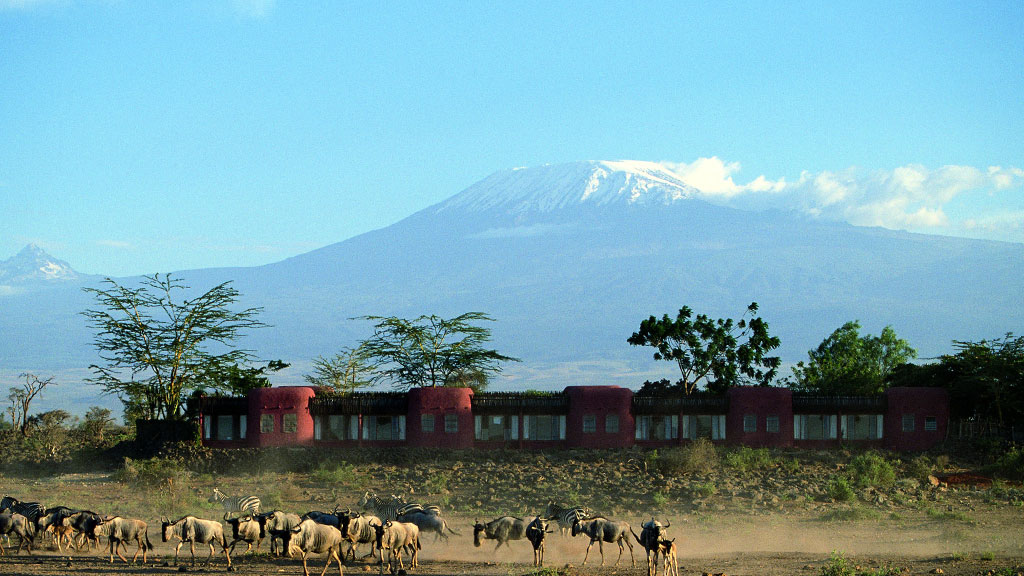 Amboseli Serena Lodge view