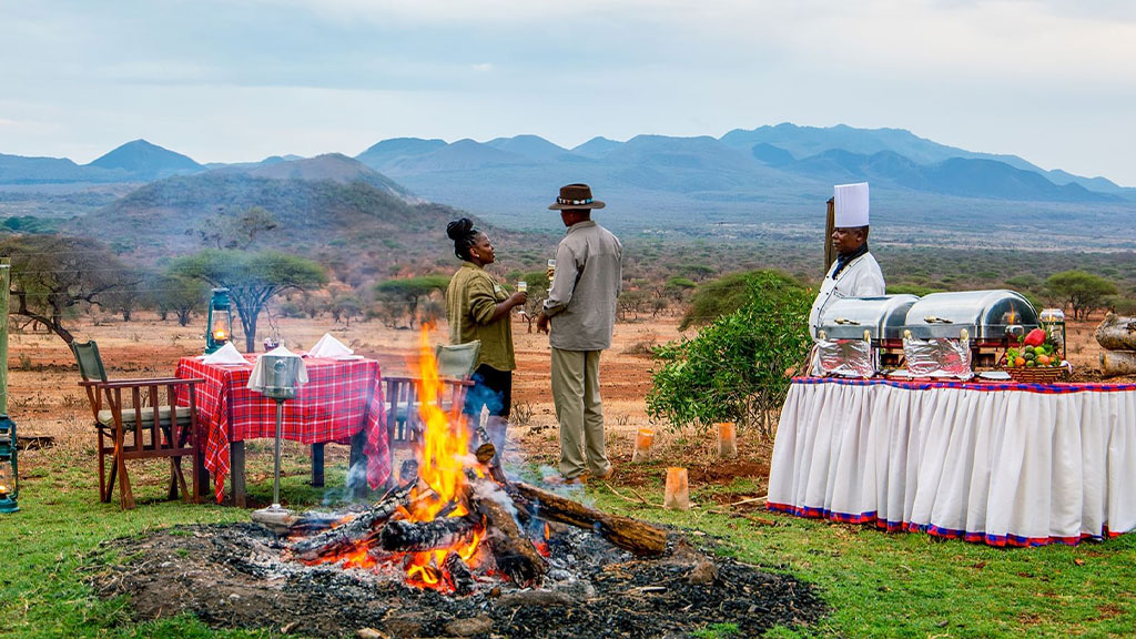 Kilaguni Serena Safari Lodge dinner