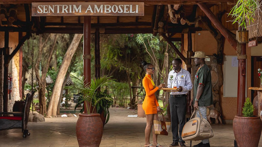 Sentrim Amboseli Camp reception