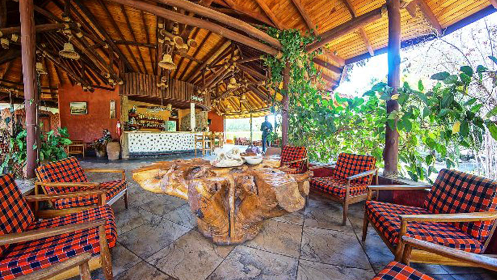 Sentrim Amboseli Camp lounge